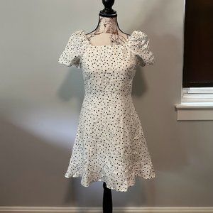LOFT Polka Dot Dress - Size 0